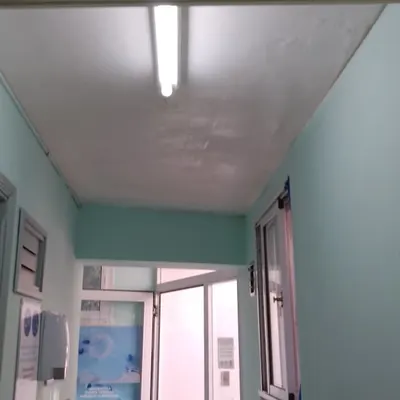 Trabajo de Full Service Pinamar: pasillo pintado